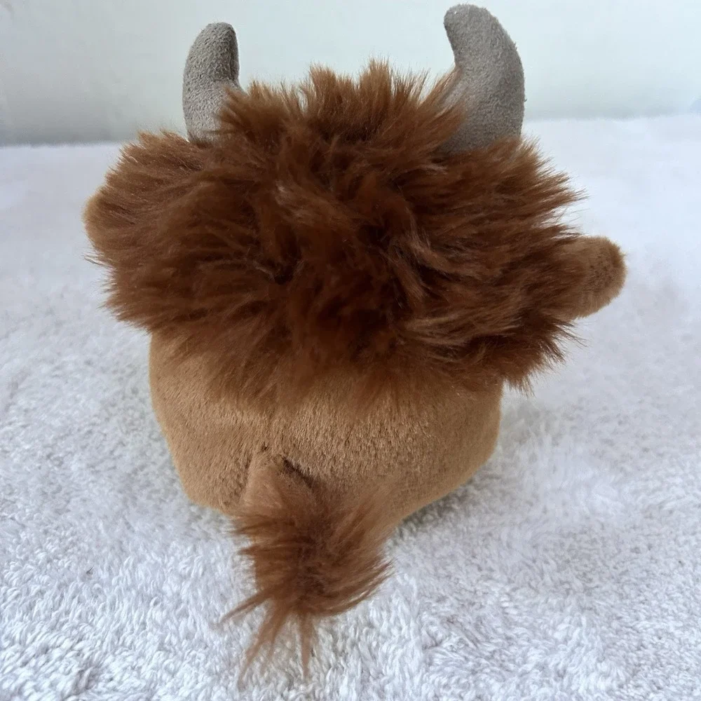 AUTHENTIC Jellycat AMUSEABEAN HIGHLAND COW-NWOT Retired HTF